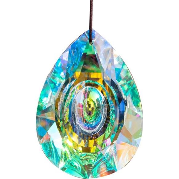 89mm/3.5in Hanging Chandelier Crystals Prisms for Window Suncatchers Chandelier - Picture 7 of 7